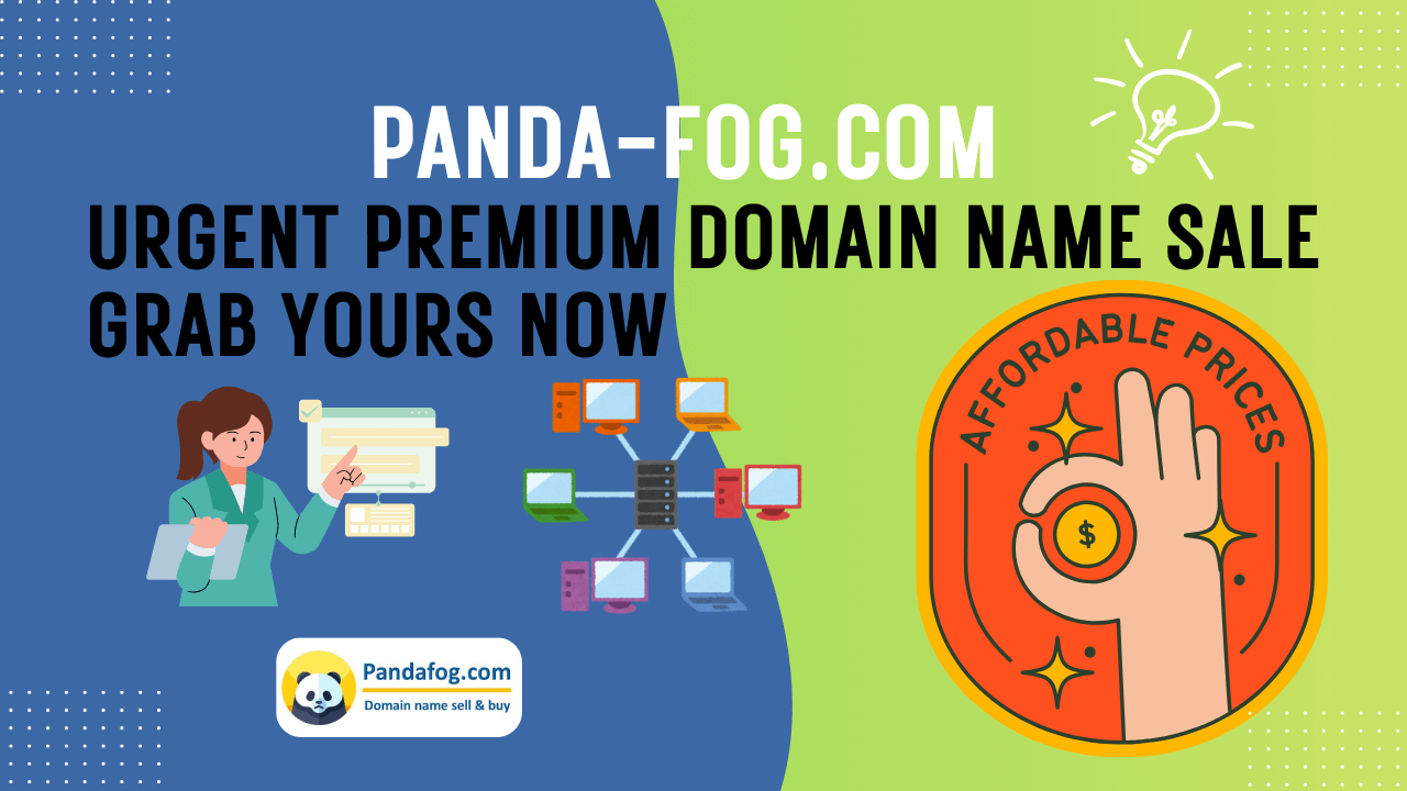Urgent Premium Domain Name Sale – Grab Yours Now | Panda-Fog